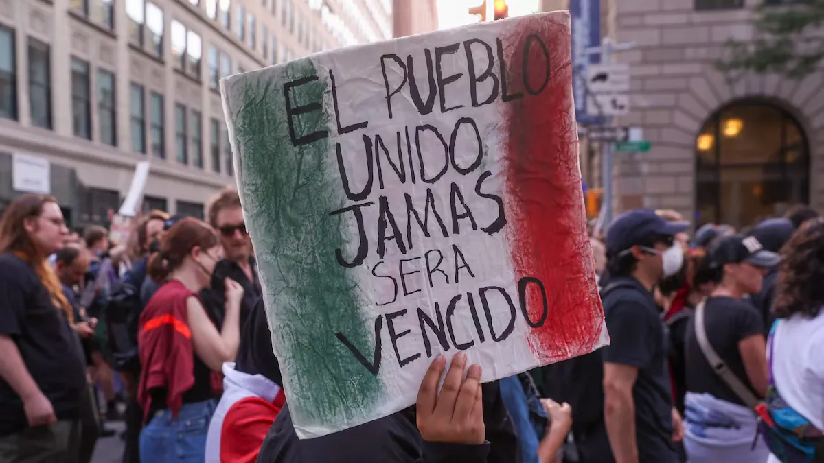 Las protestas de Los Ángeles se extienden al resto del país: “¡ICE, pa'  fuera!”