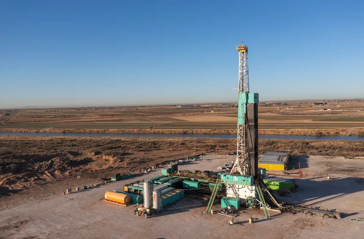 Sitio de Fracking en Nuevo México