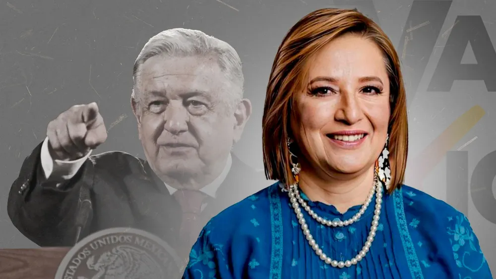 Xochitl y AMLO