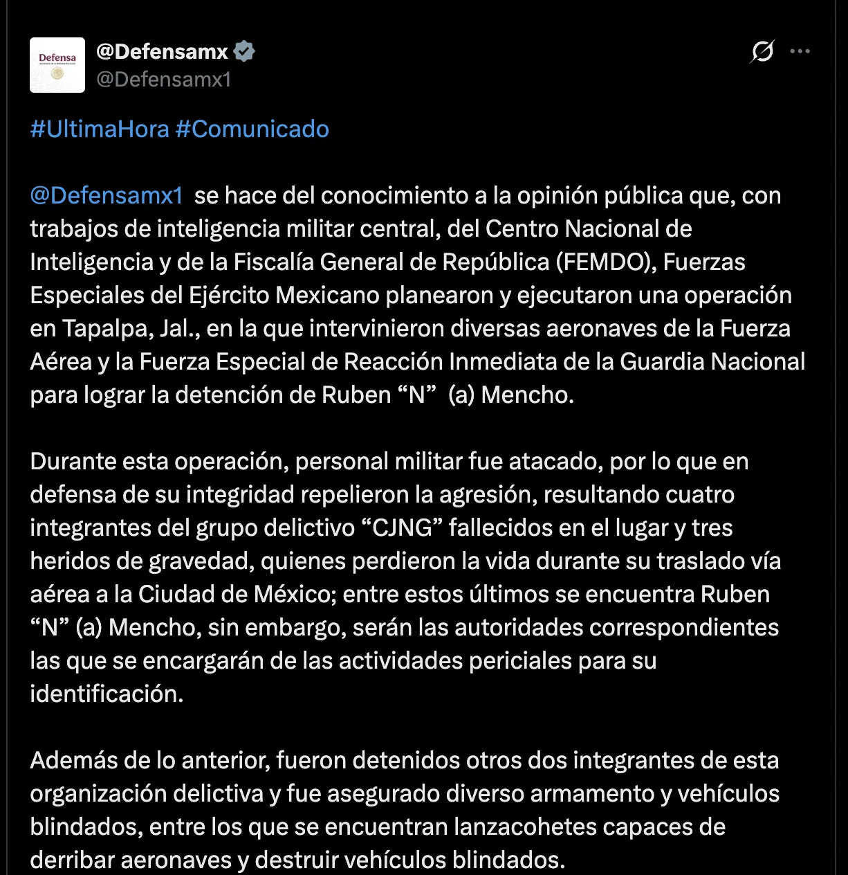 Defensa