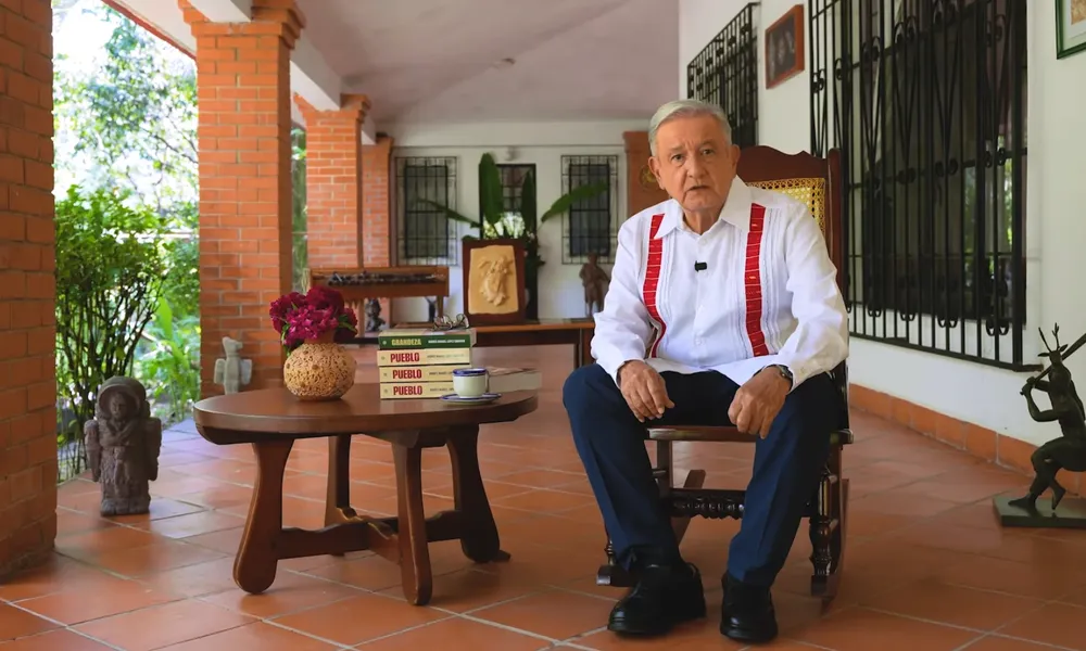 AMLO en La Chingada