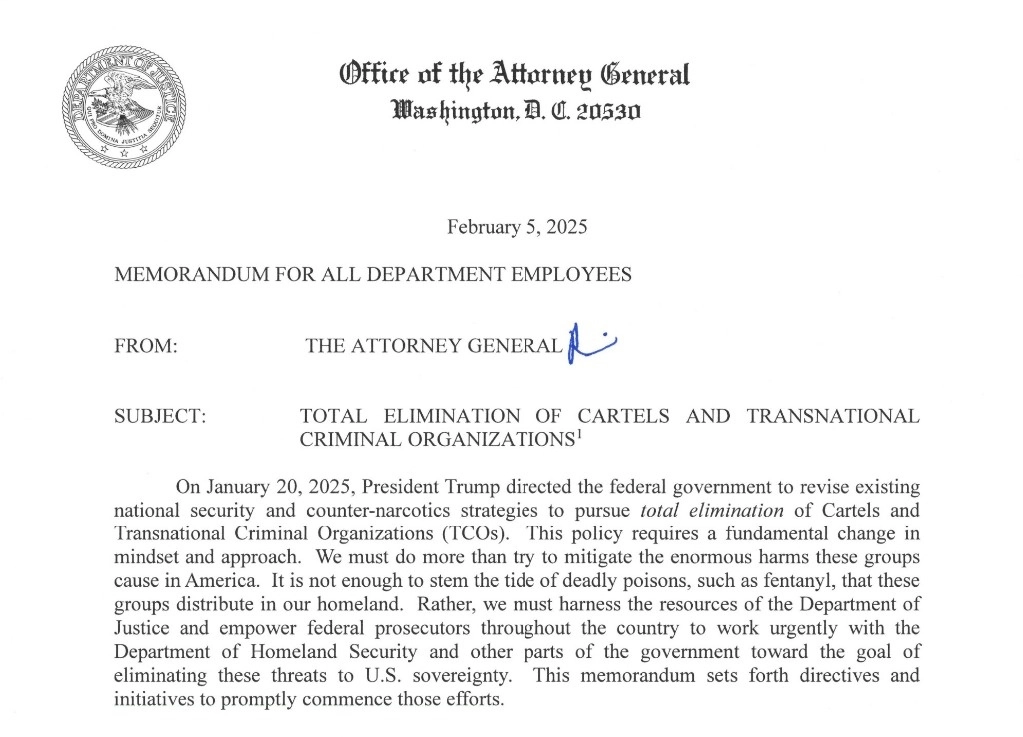 orden contra cárteles