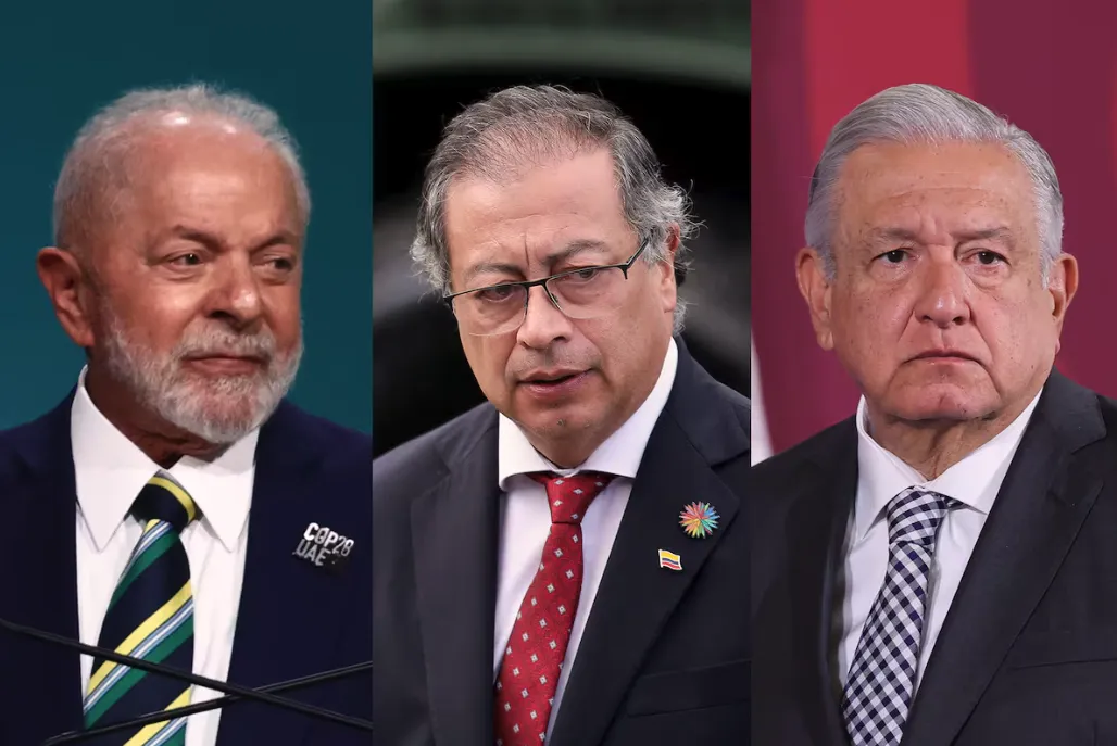 Lula, Petro, AMLO