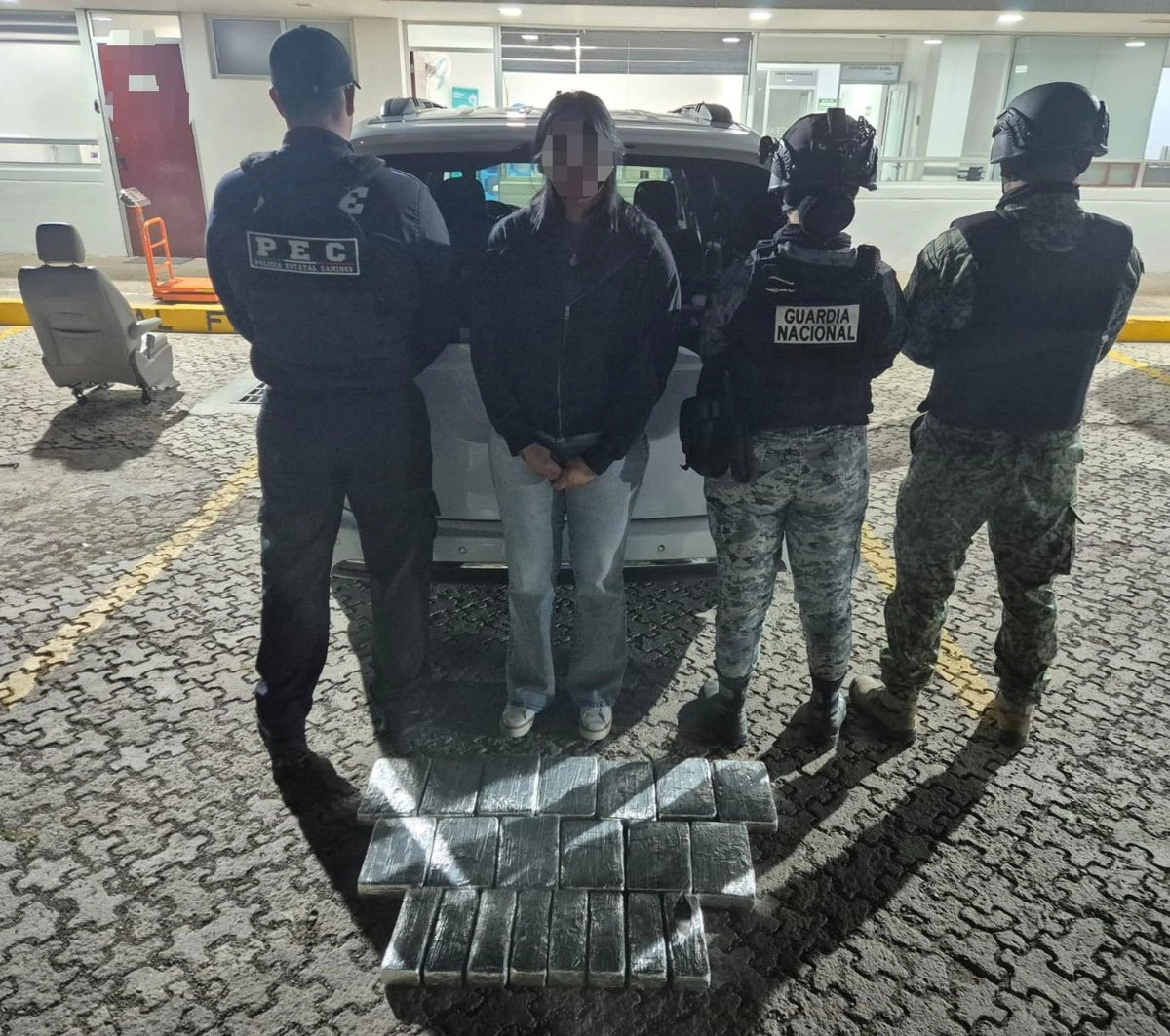 gringa detenida