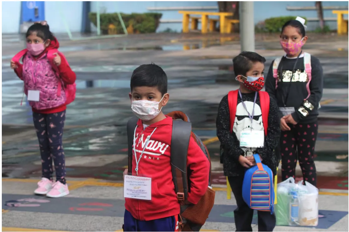 Niños vacunación