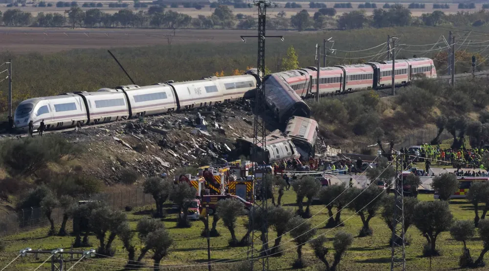 Choque de trenes en Europa