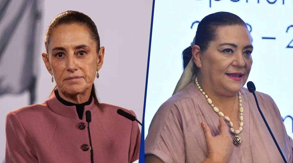 Claudia Sheinbaum y Guadalupe Taddei