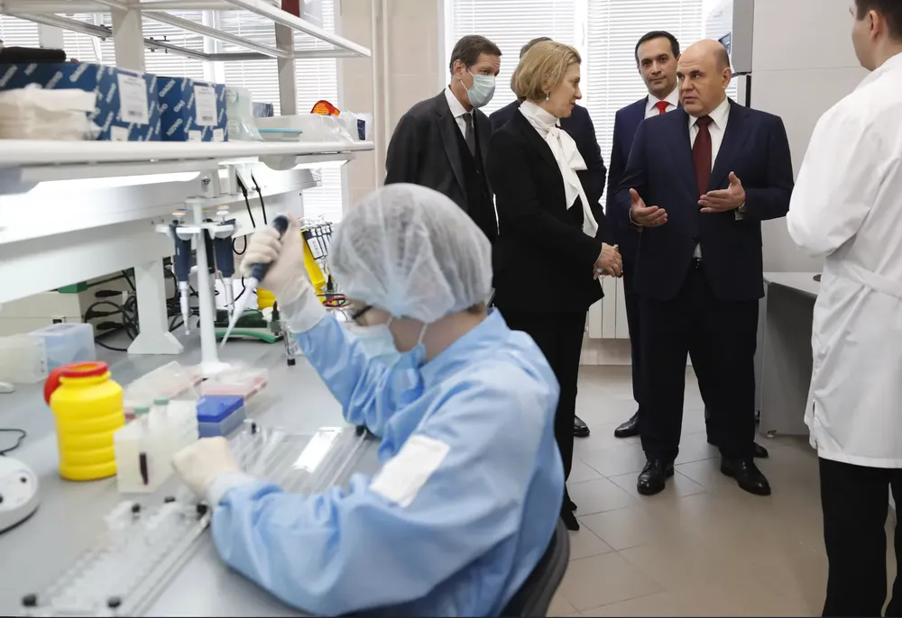 La jefa de Salud Pública rusa Anna Popova. Sputnik