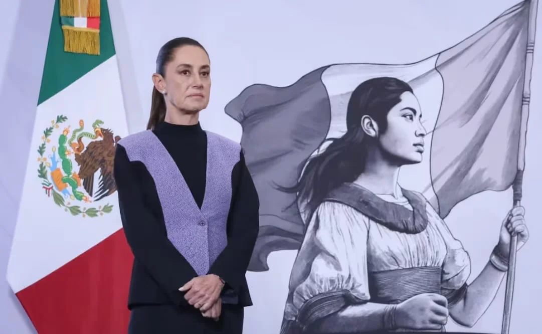 Claudia Sheinbaum molesta copia