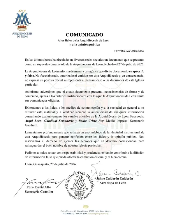 C-25-2026 COMUNICADO SOBRE DOCUMENTO APÓCRIFO 2