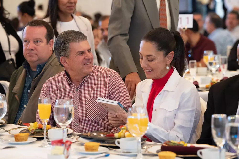 Ricardo Sheffield y Claudia Sheinbaum