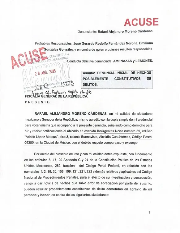denuncia