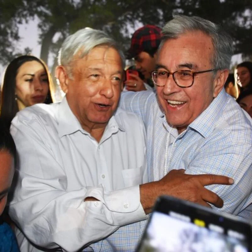 AMLO y Rocha